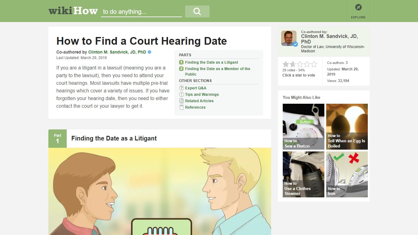 How to Find a Court Hearing Date: 7 Steps (with Pictures)